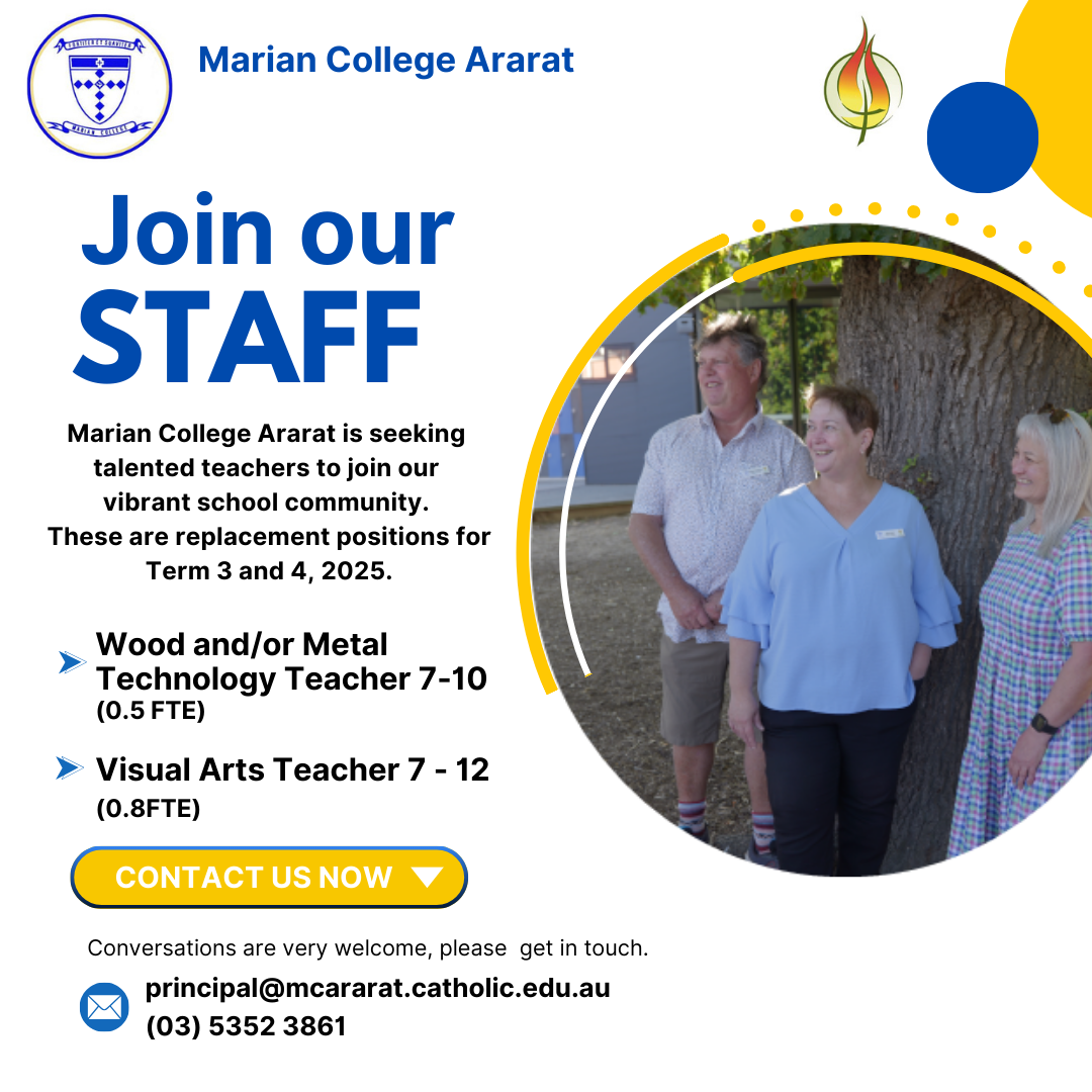 Join our Staff